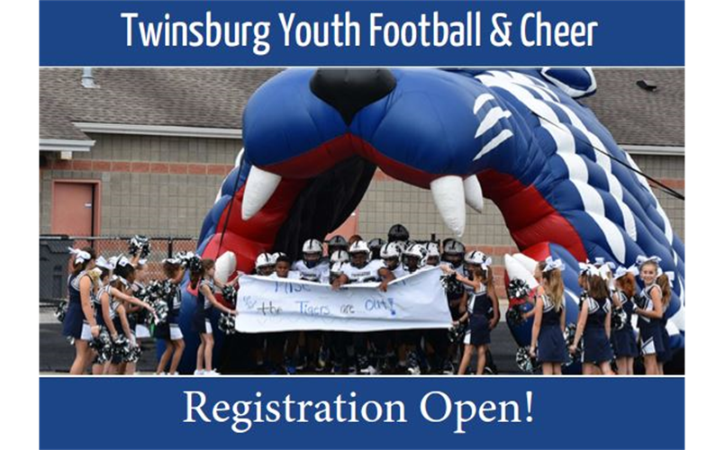 Fall Football & Cheer Registration Now Open!