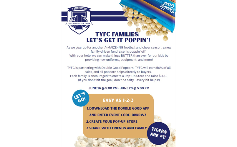 2025 Double Good TYFC Fundraiser 6/16-6/20
